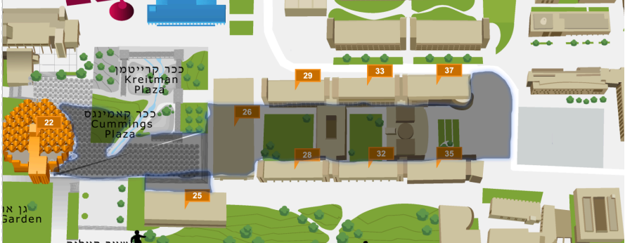 BGU Campus Map